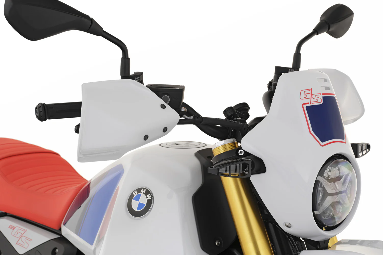 Wunderlich Hand Guards | White | BMW R nineT
