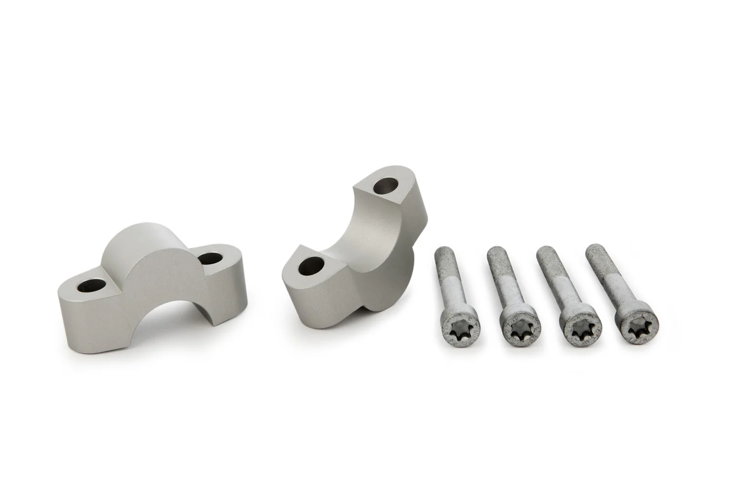 Wunderlich Handlebar Riser Ergo 20mm | Silver | BMW R 12 - Image 2
