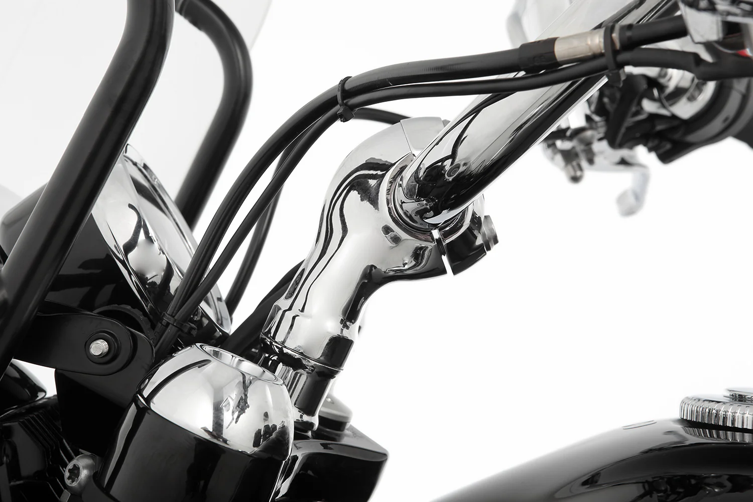 Wunderlich Handlebar Riser Ergo 25 mm | Chrome | BMW R 18 - Image 6