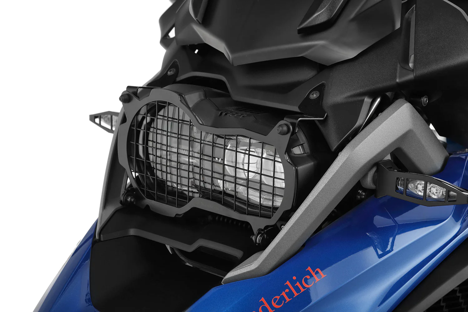Wunderlich Head Light Grille Foldable | Black