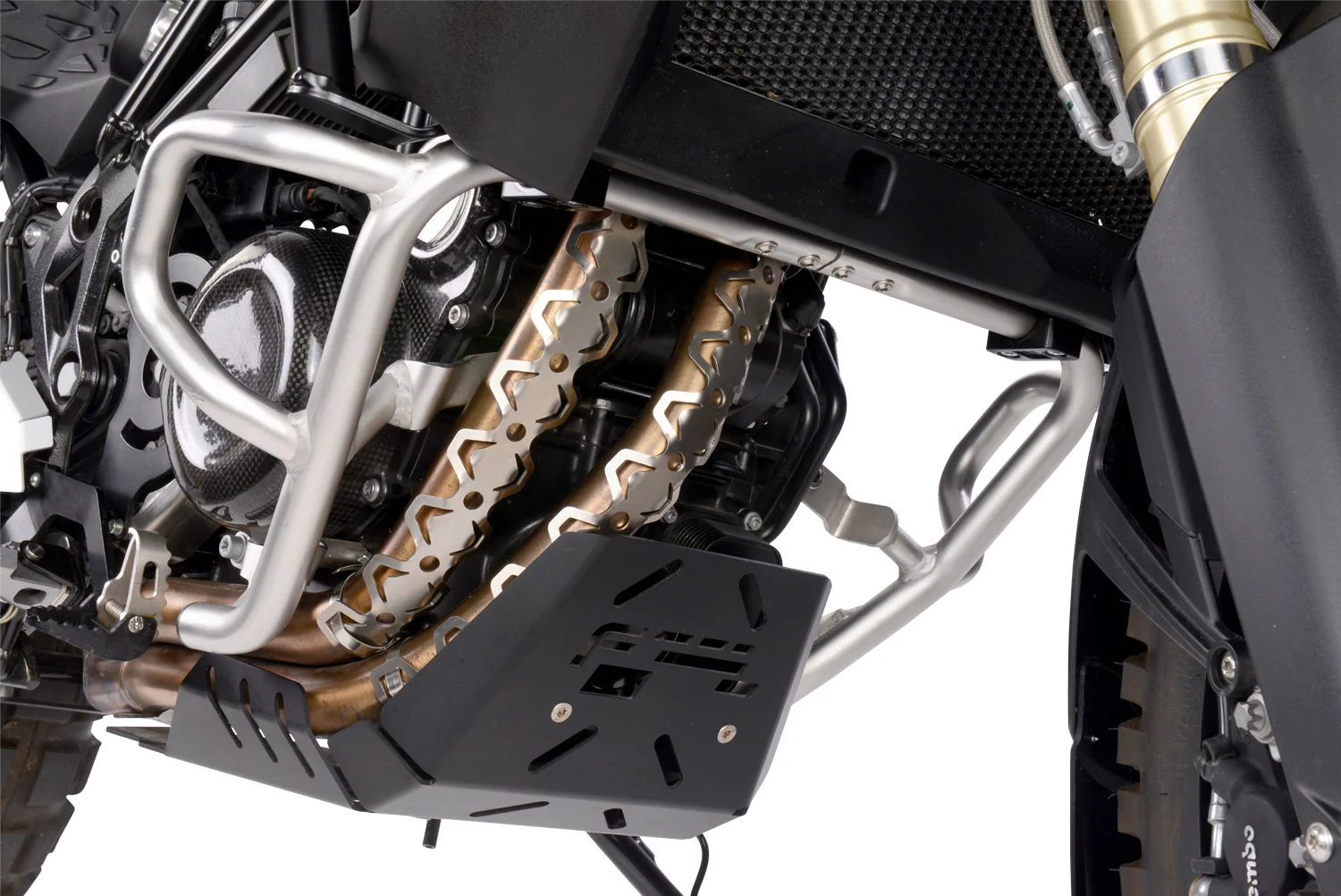 Wunderlich Header Pipe Protector Dakar | Silver | BMW F 650 GS - Image 4