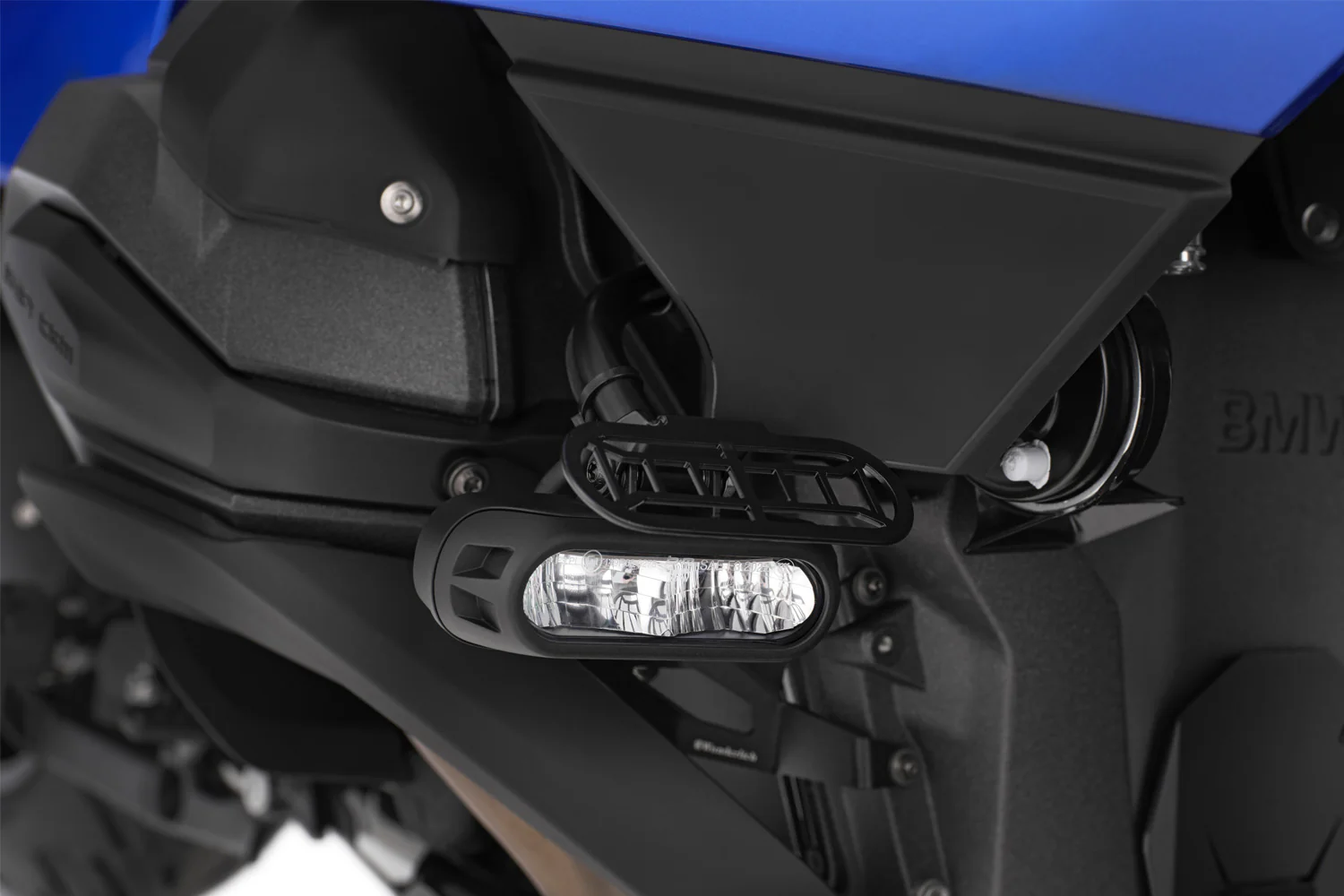 Wunderlich Headlight Guard For Original LED Auxiliary | Black | BMW R 1300 RT - Image 6