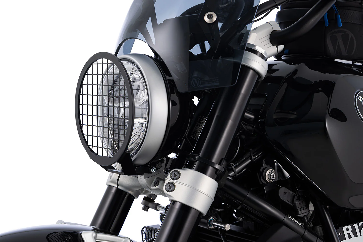 Wunderlich Headlight Guard Grille | Black | BMW R 12 - Image 3