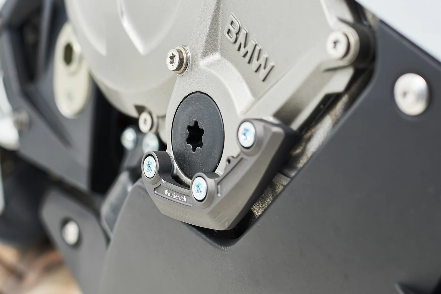 Wunderlich Ignition Rotor Cover | Titanium | BMW S 1000 XR - Image 3