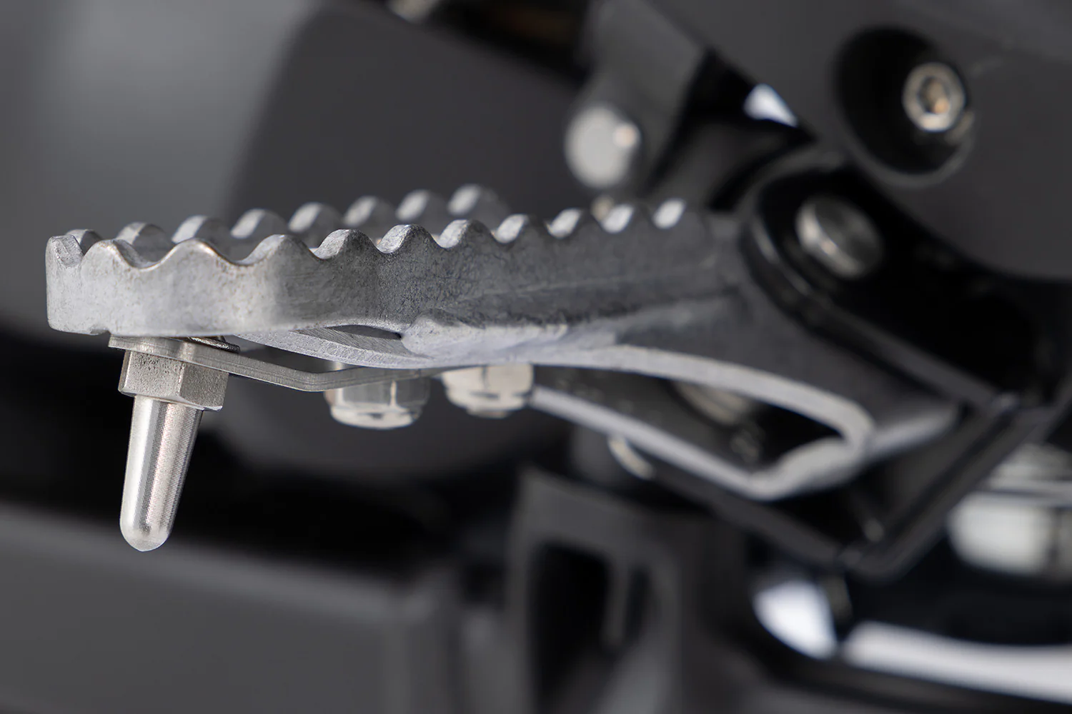 Wunderlich Lean Angle Indicators For Original Footrests | Silver | BMW R 1300 GS - Image 3