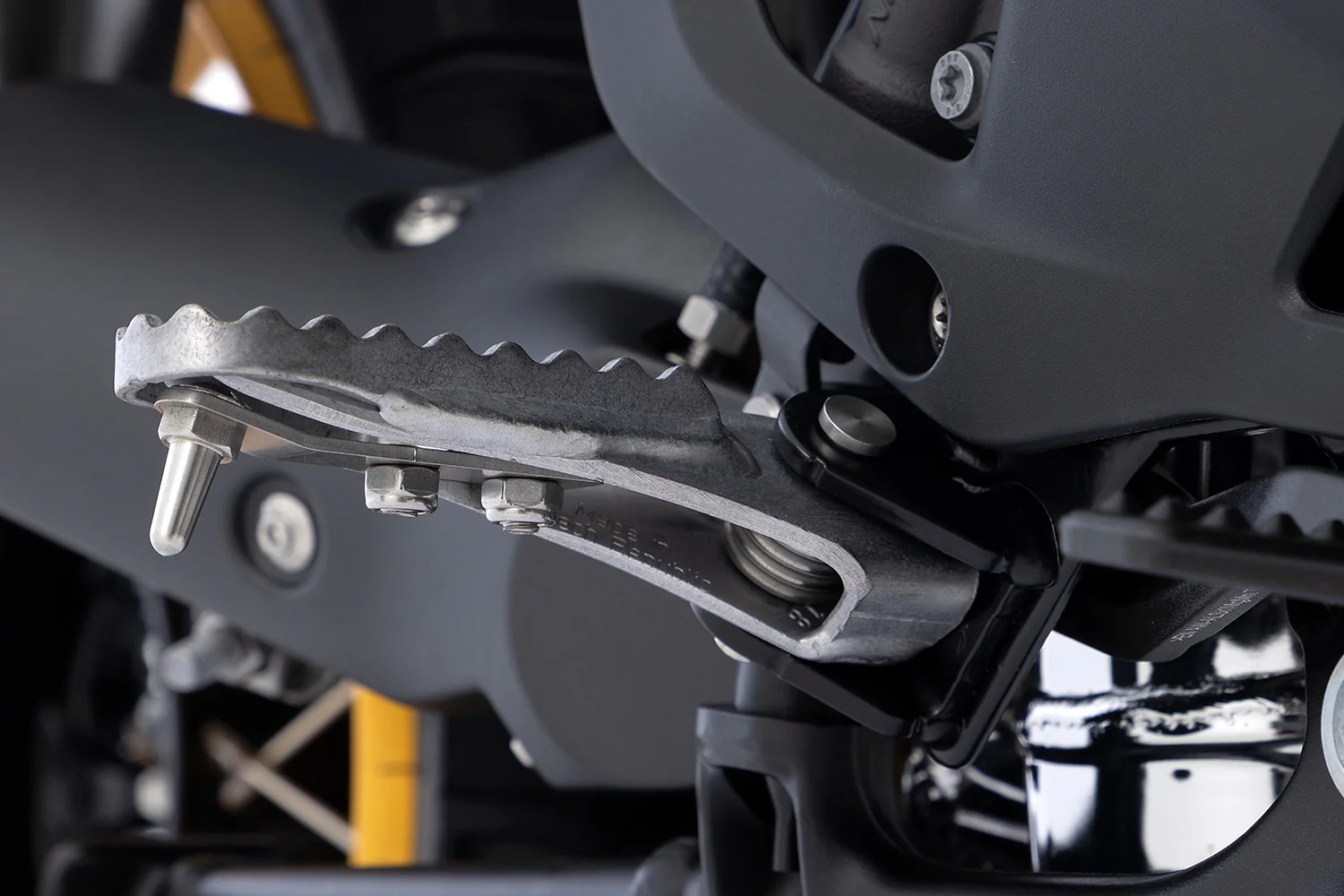 Wunderlich Lean Angle Indicators For Original Footrests | Silver | BMW R 1300 GS - Image 5