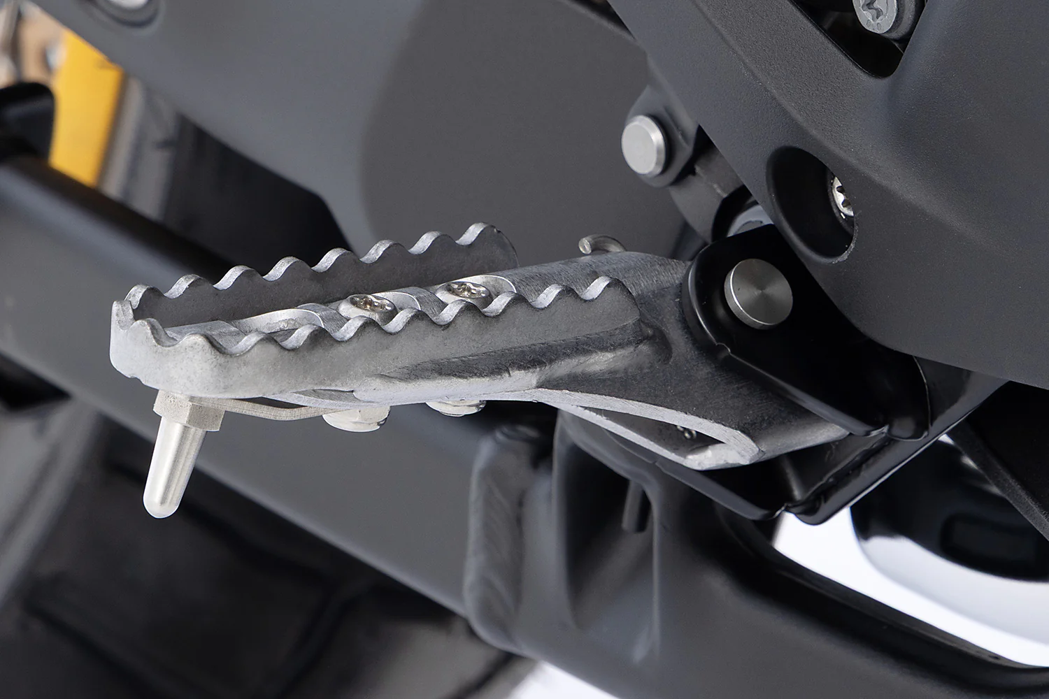 Wunderlich Lean Angle Indicators For Original Footrests | Silver | BMW R 1300 GS - Image 6