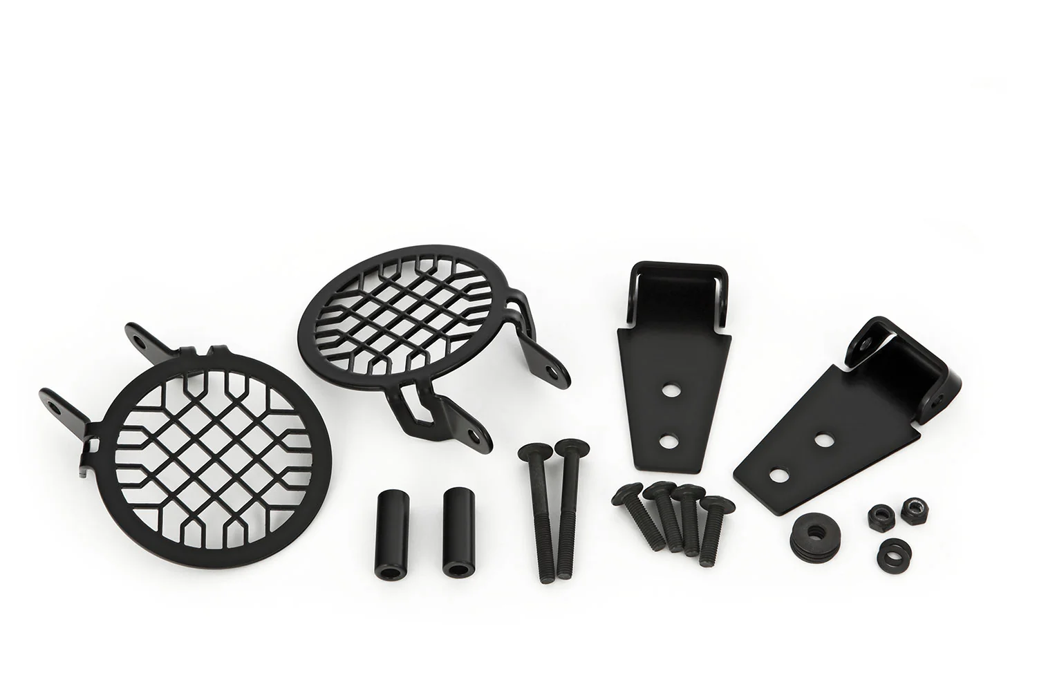 Wunderlich LED Auxiliary Light Protection Grille Nano | Black | BMW R 1300 GS - Image 3