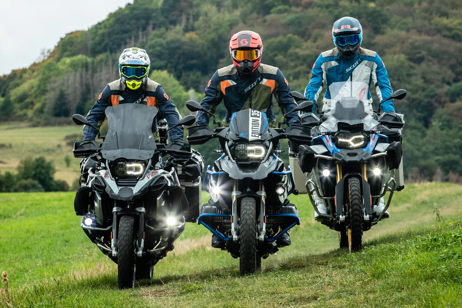 Wunderlich LED Auxiliary Light Protection Grille Nano Set | Black | BMW R 1250 RT - Image 6