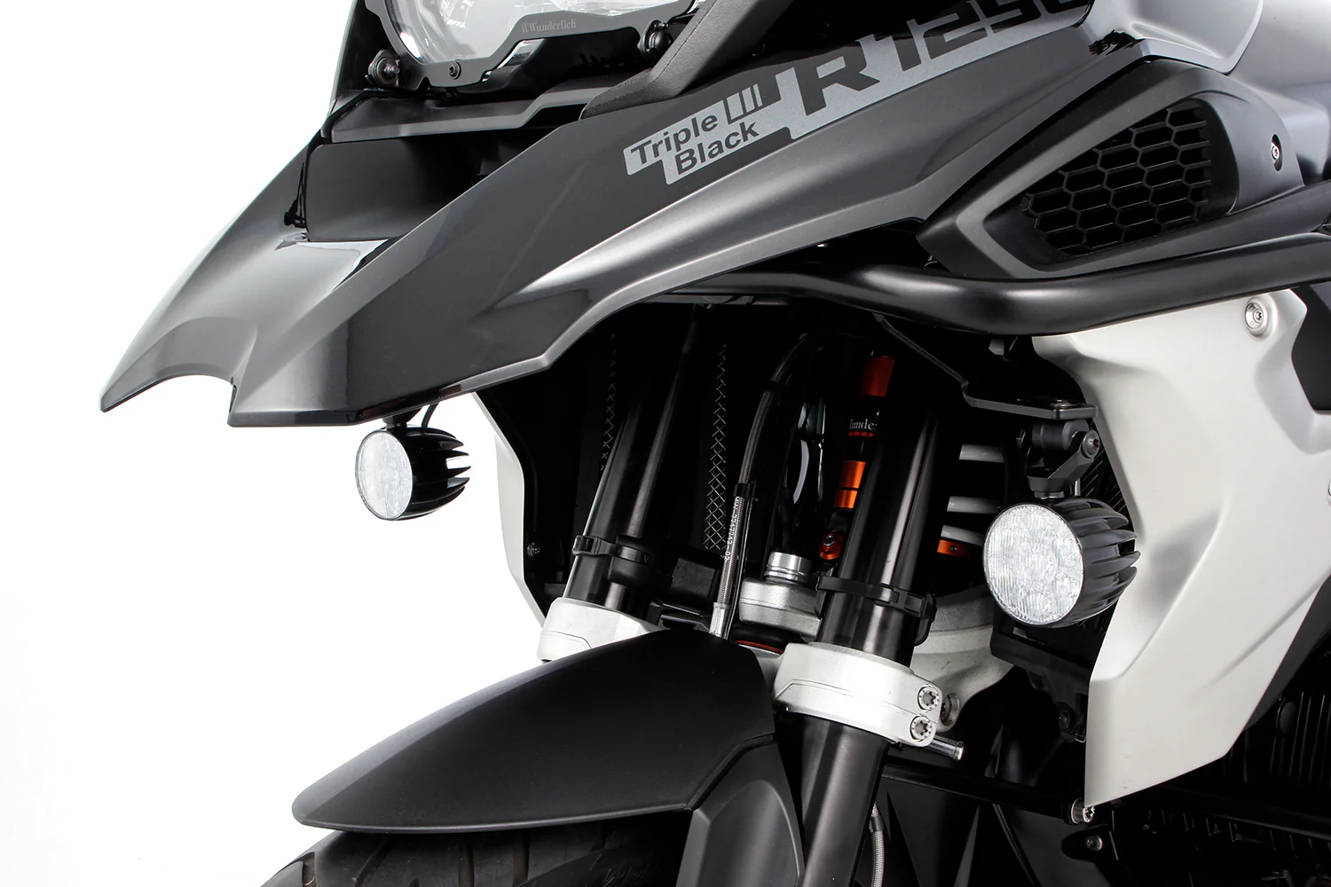 Wunderlich LED Daytime Running Light Indicator System | Black | BMW R 1250 GS Adventure