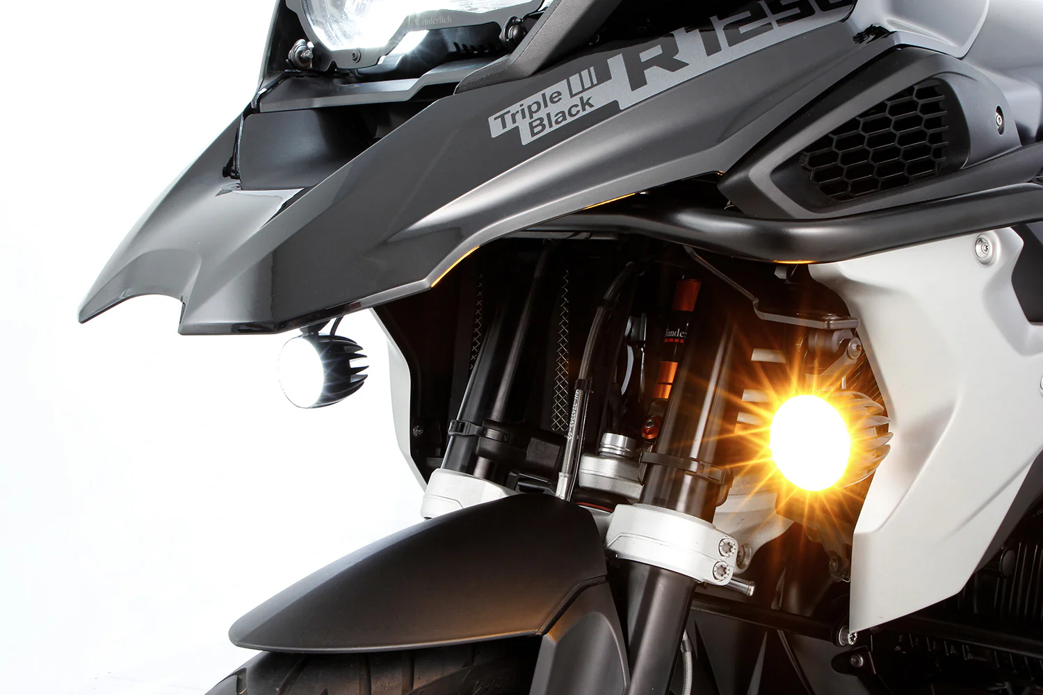 Wunderlich LED Daytime Running Light Indicator System | Black | BMW R 1250 GS Adventure - Image 8