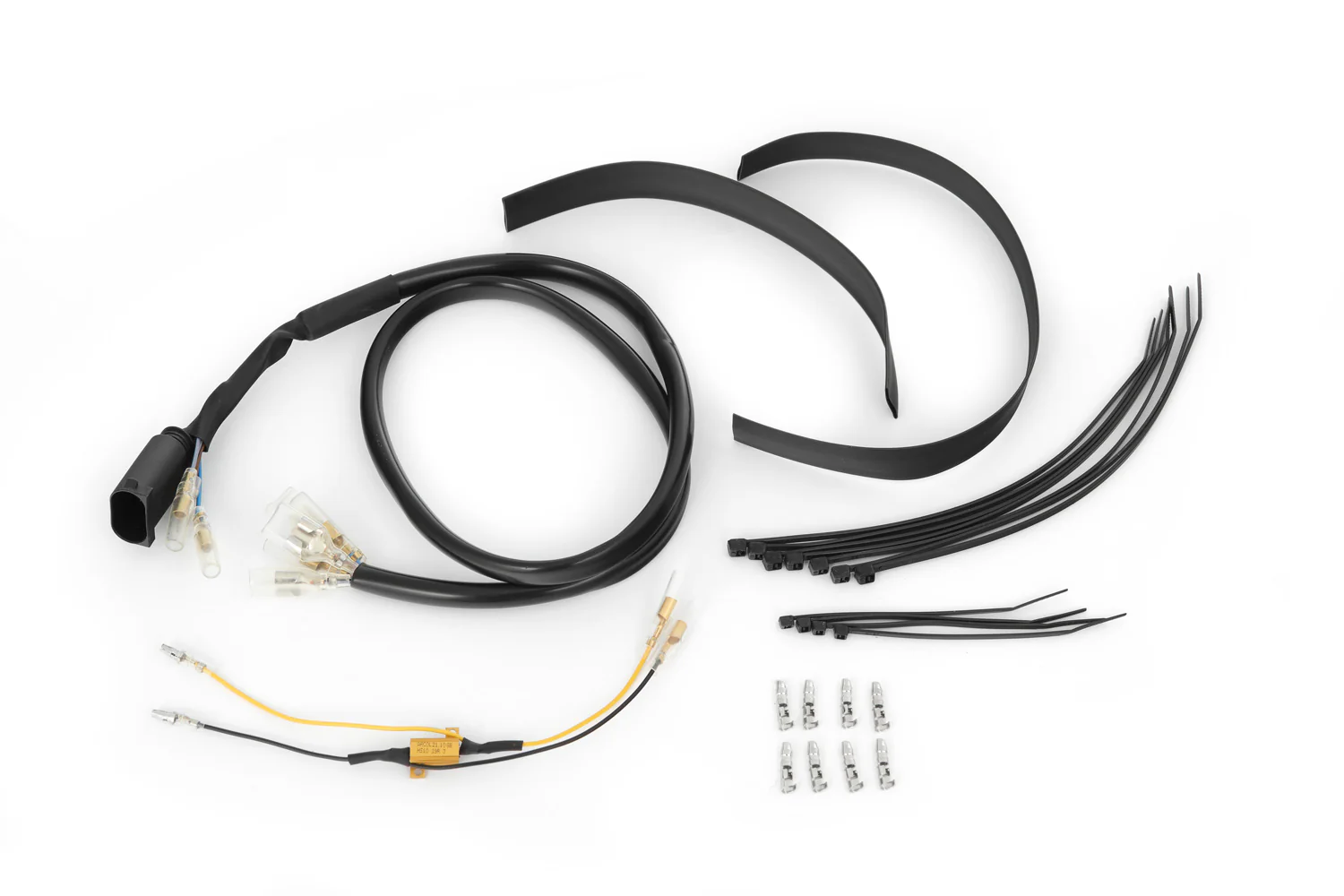 Wunderlich Low Tail Conversion with Indicator Bracket M8 Screw Thread | Black - Image 4
