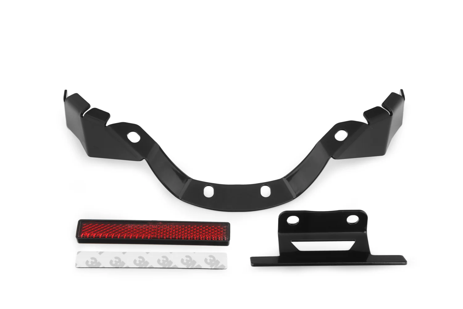 Wunderlich Low Tail Conversion with Indicator Bracket M8 Screw Thread | Black - Image 6