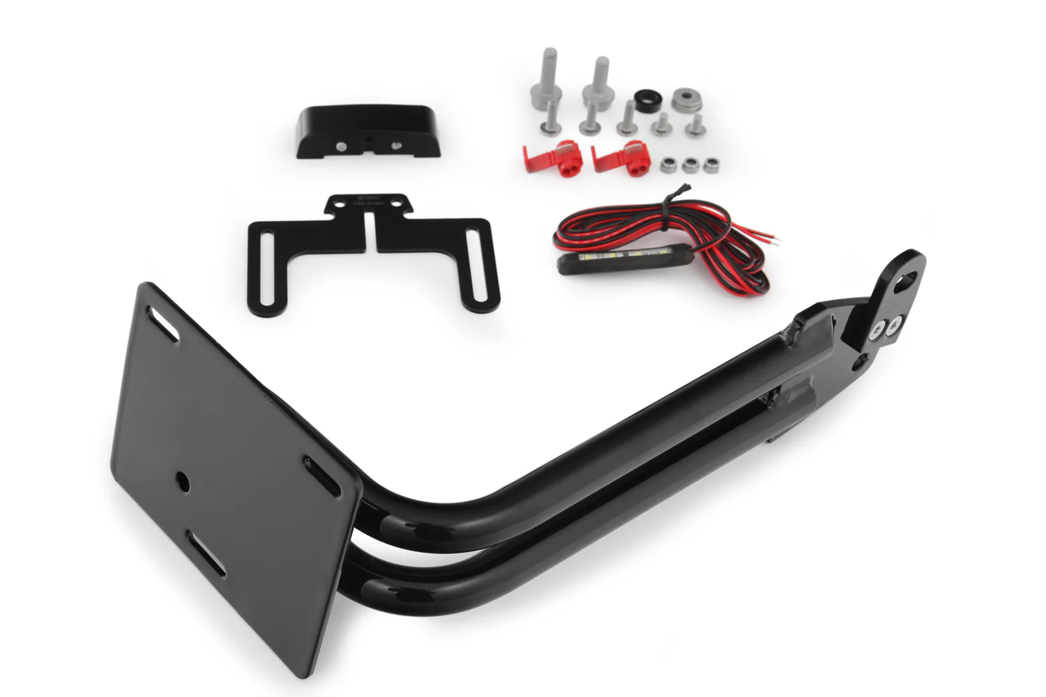 Wunderlich Low Tail Conversion with Indicator Bracket M8 Screw Thread | Black - Image 7