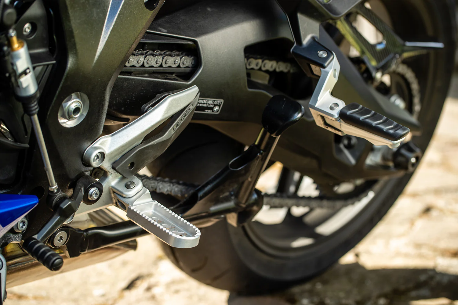 Wunderlich Lower Footrests Ergo-Comfort | Silver | BMW R nineT - Image 5