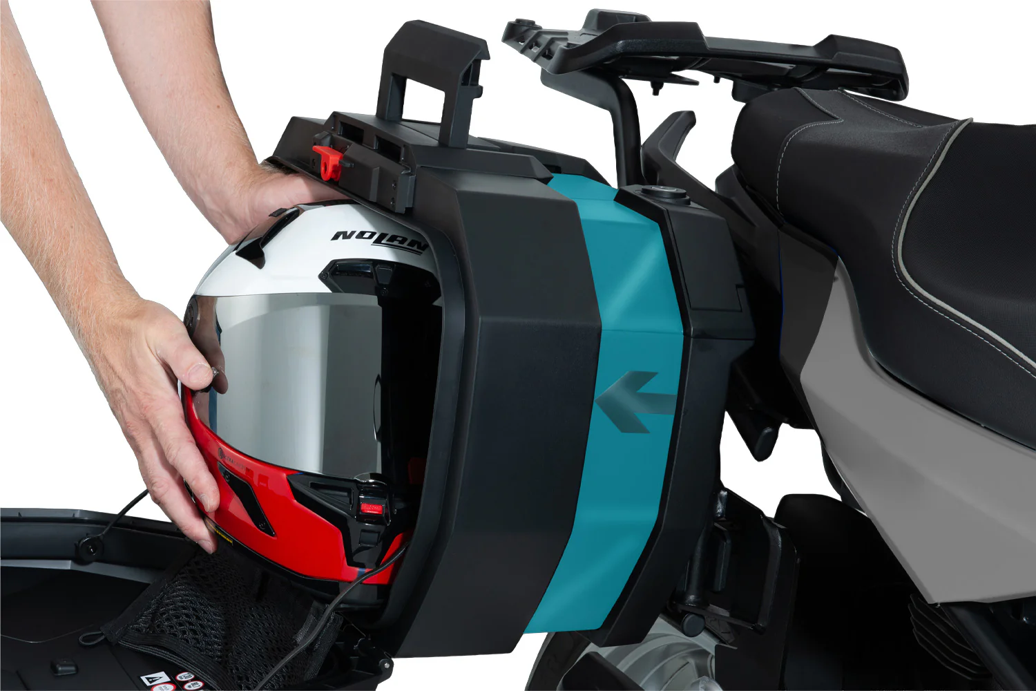 Wunderlich Luggage System Vario Case X-case Without Luggage Mounts | Black-Silver | BMW R 1300 R - Image 4