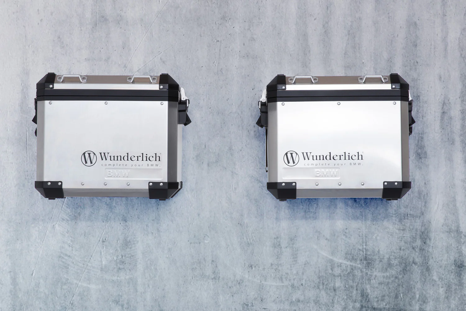 Wunderlich Luggage Wall Bracket System Set | Silver | BMW R 1250 GS - Image 4