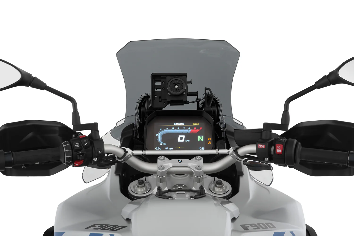 Wunderlich Marathon Windshield | Light Smoke | BMW F 900 GS Adventure - Image 3