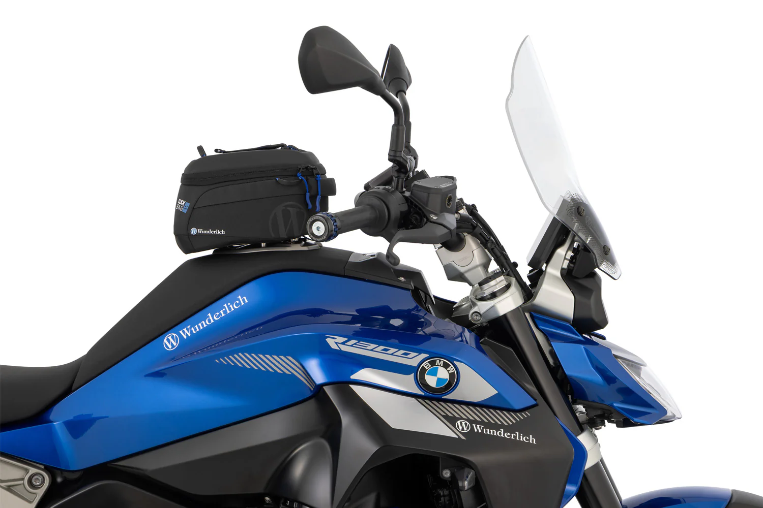 Wunderlich Marathon Windshield with Screen Mounting Bracket | Clear | BMW R 1300 R - Image 4