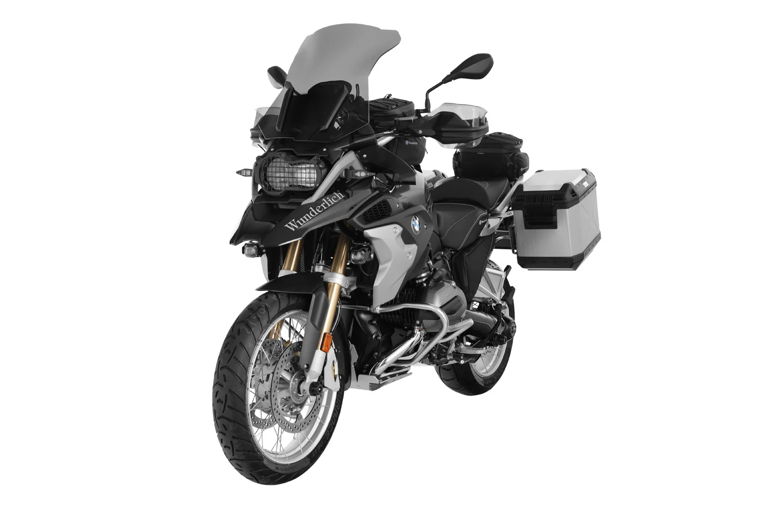 Wunderlich Microflooter LED Auxiliary Headlight | Black | BMW R 1250 GS - Image 2