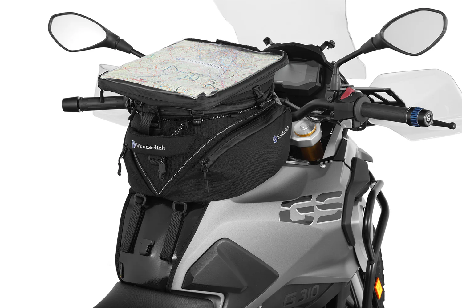 Wunderlich Mounting System For Elephant Tank Bag | Black | BMW G 310 GS - Image 3