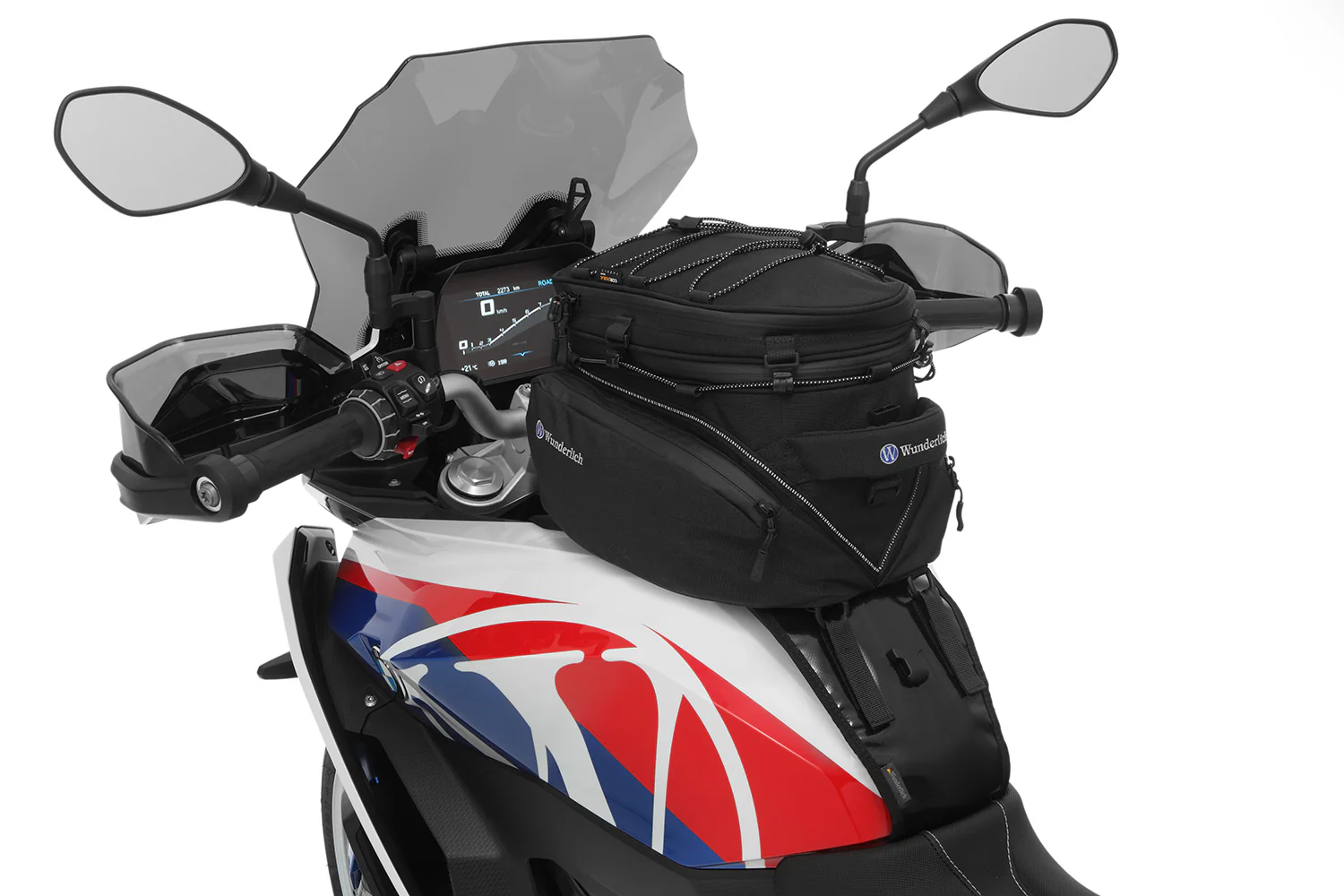 Wunderlich Mounting System For Elephant Tank Bag | Black | BMW S 1000 XR - Image 3