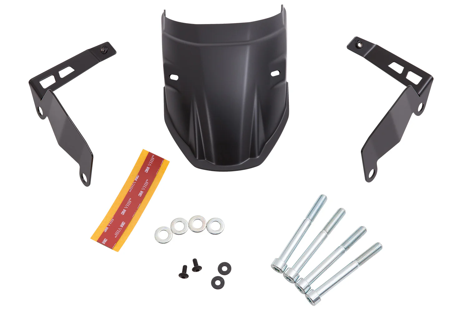 Wunderlich Mudguard Extension Extenda Fender XL Front | Black | BMW S 1000 XR - Image 2