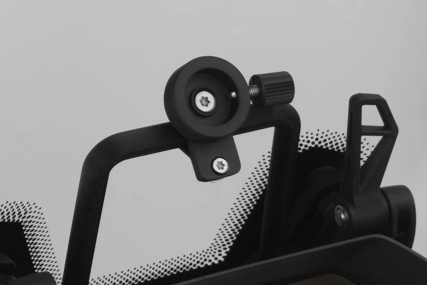 Wunderlich Multiclamp Circular Pipe Adapter | Black | BMW R nineT