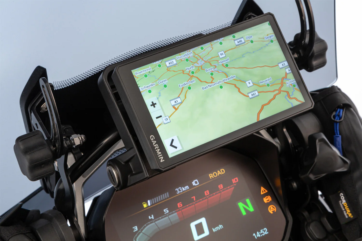 Wunderlich Navigation Adapter for Garmin and TomTom on BMW Navigator Preparation | Black - Image 9