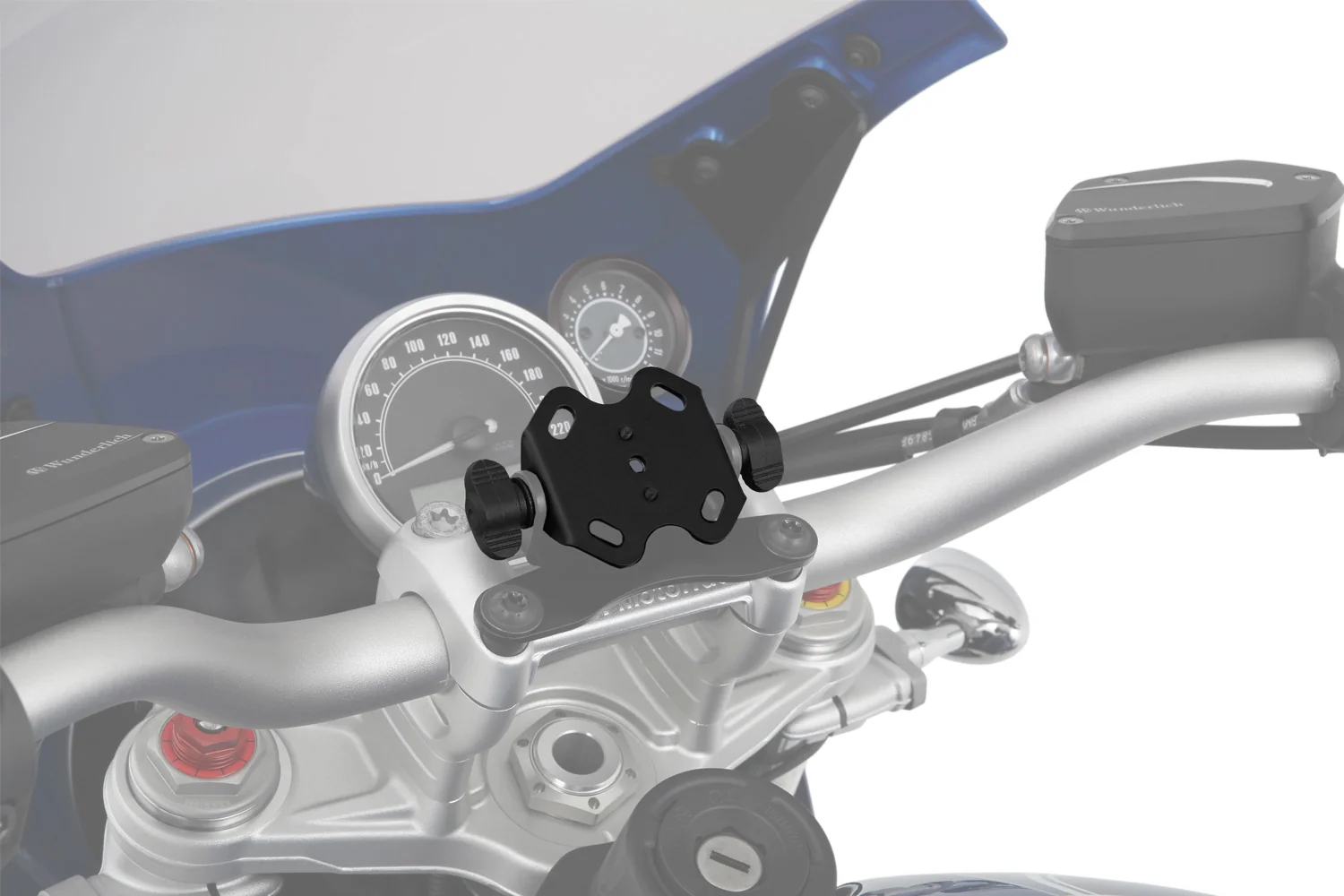 Wunderlich Navigation Holder for Equipment Carrier Universal | Black | BMW R 1250 RT
