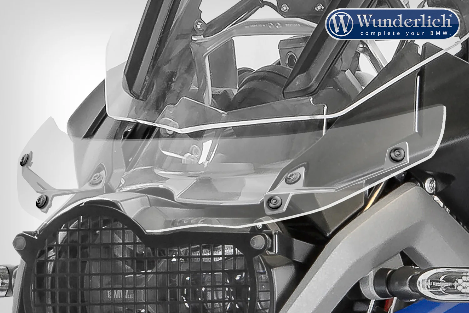Wunderlich Pane Increase Ergo Wind Deflector | Clear | BMW R 1250 GS