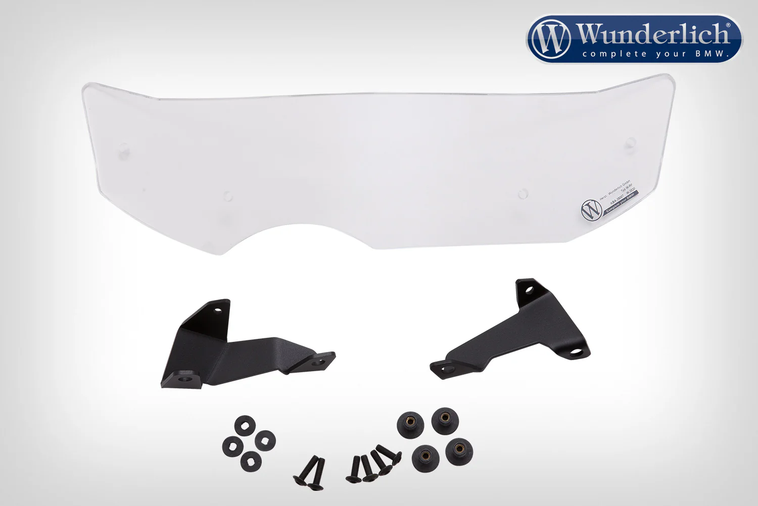 Wunderlich Pane Increase Ergo Wind Deflector | Clear | BMW R 1250 GS - Image 3