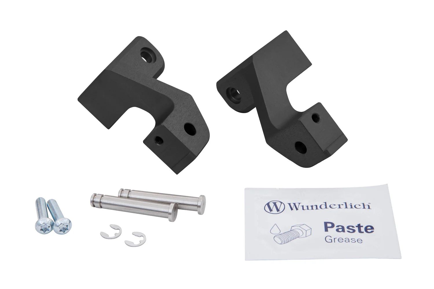 Wunderlich Passenger Footrest Lowering Kit | Black | BMW R 1300 GS - Image 2