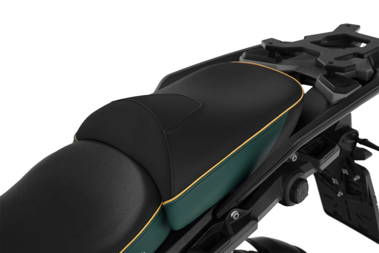 Wunderlich Passenger Seat Aktivkomfort Queens-edition Standard | Green Gold | BMW R 1300 GS - Image 6