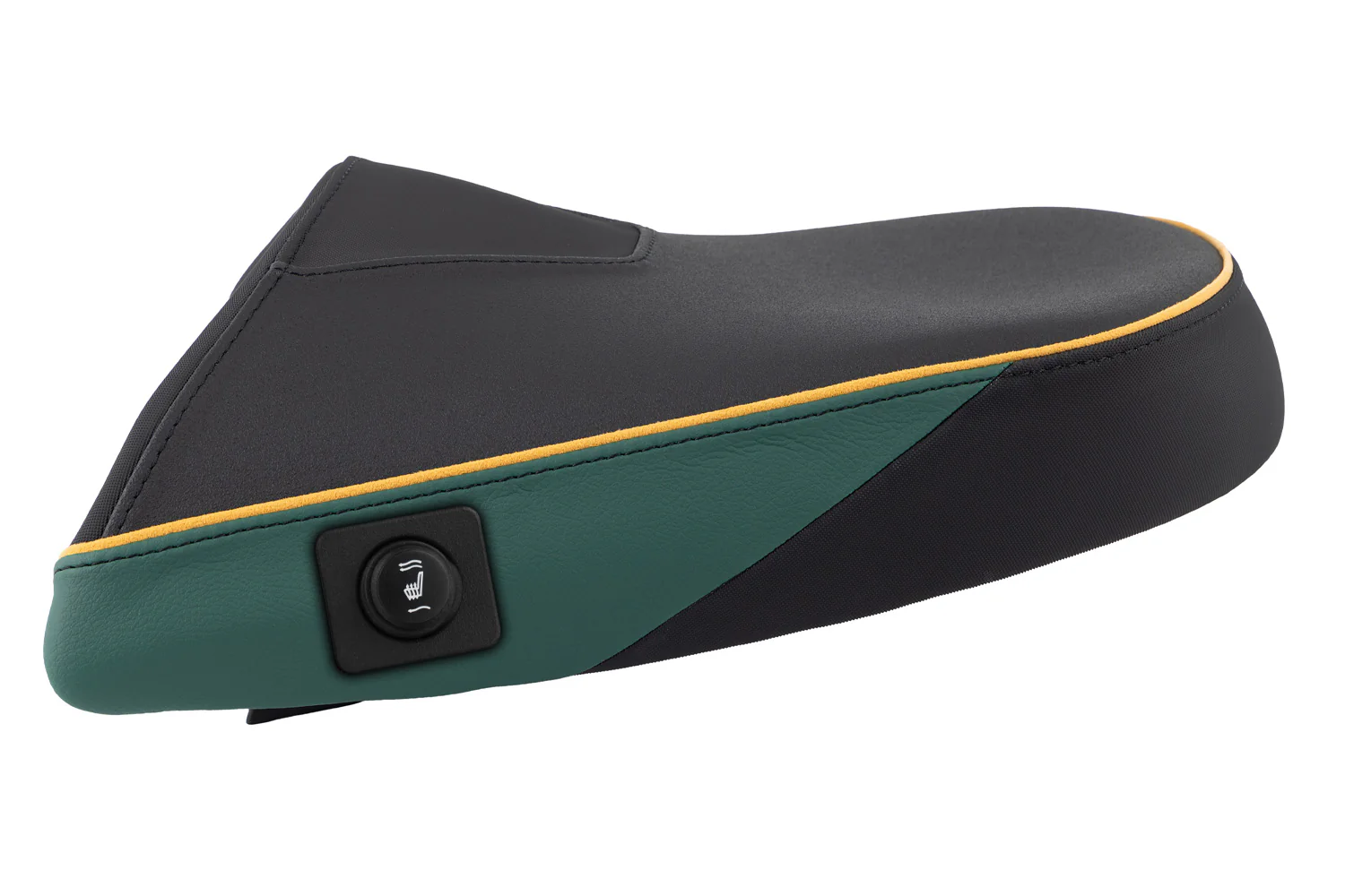 Wunderlich Passenger Seat Aktivkomfort with Smart heating Queens-Edition Standard | Green-Gold | BMW R 1300 GS - Image 2