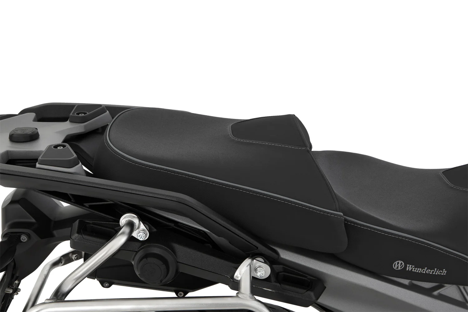 Wunderlich Passenger Seat Bench Aktivkomfort Queens-Edition Standard | Black | BMW R 1300 GS - Image 3