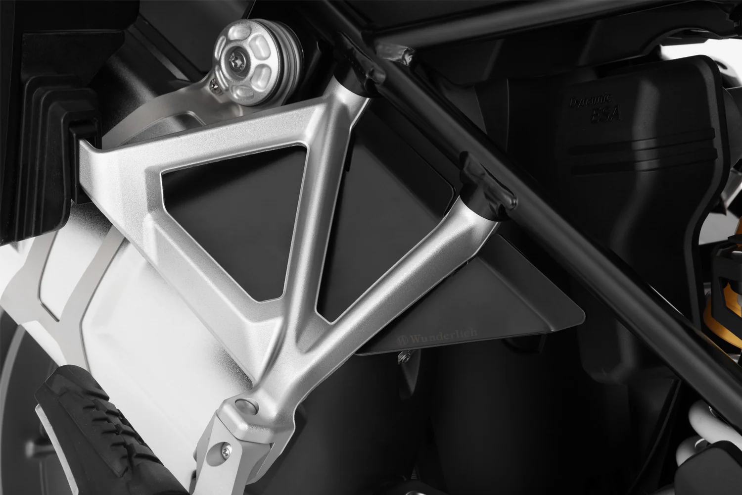 Wunderlich Passenger Seat Recess Cover | Black | BMW R 1250 GS