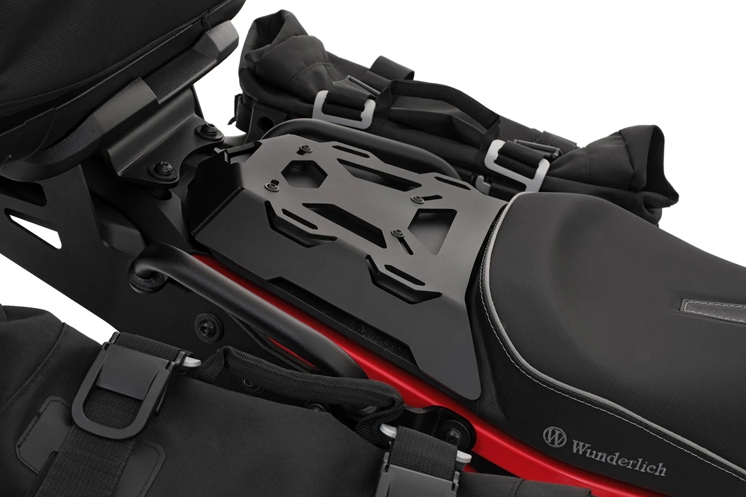 Wunderlich Pillion Luggage Rack For Solo Seat | Black | BMW F 900 GS - Image 4