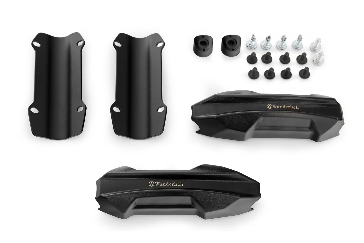 Wunderlich Protection Bar Protector Set 25mm | Black | BMW R 1250 RT - Image 4