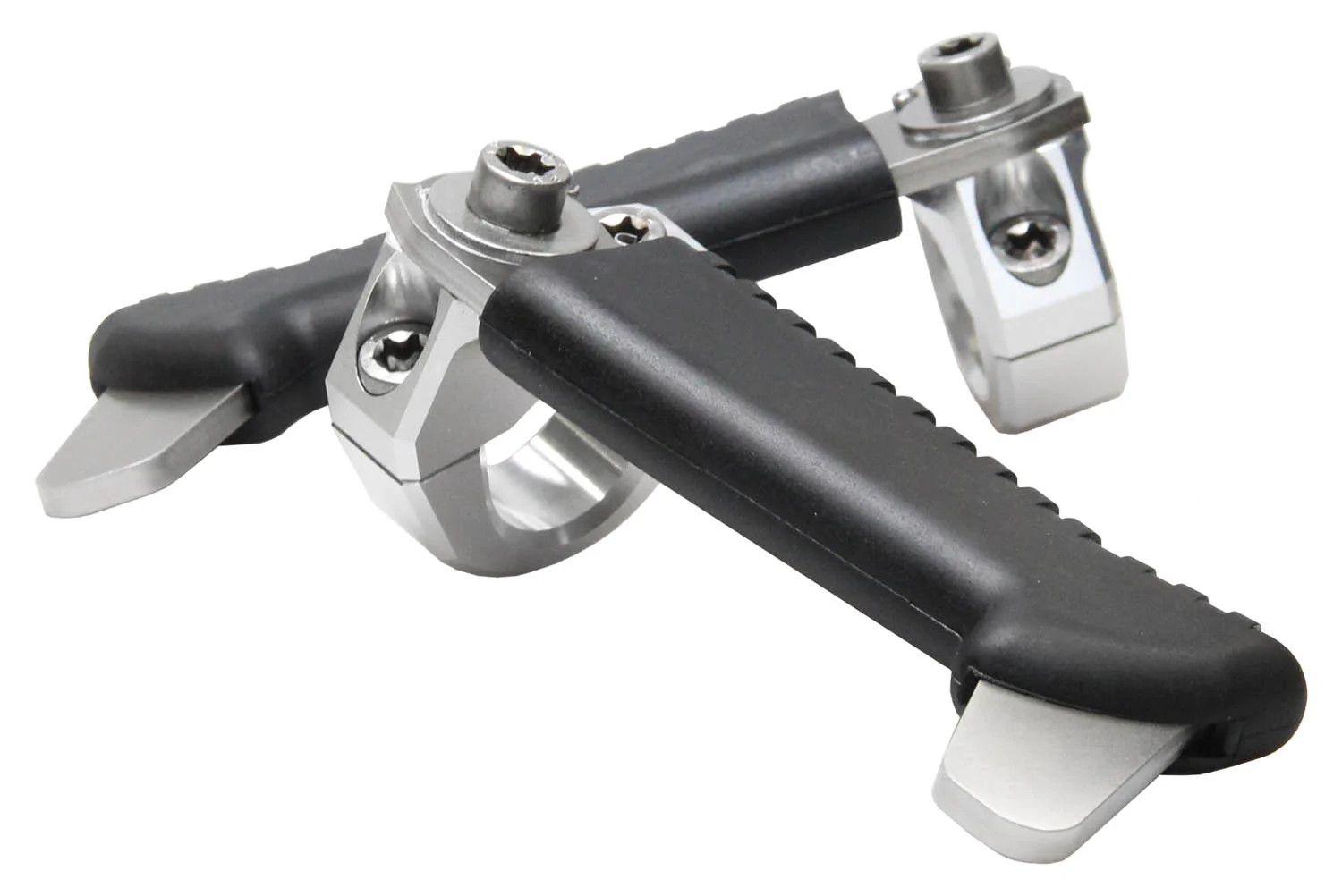 Wunderlich Protection Crash Bar Foot Rests | Silver | BMW R 1200 RT - Image 7