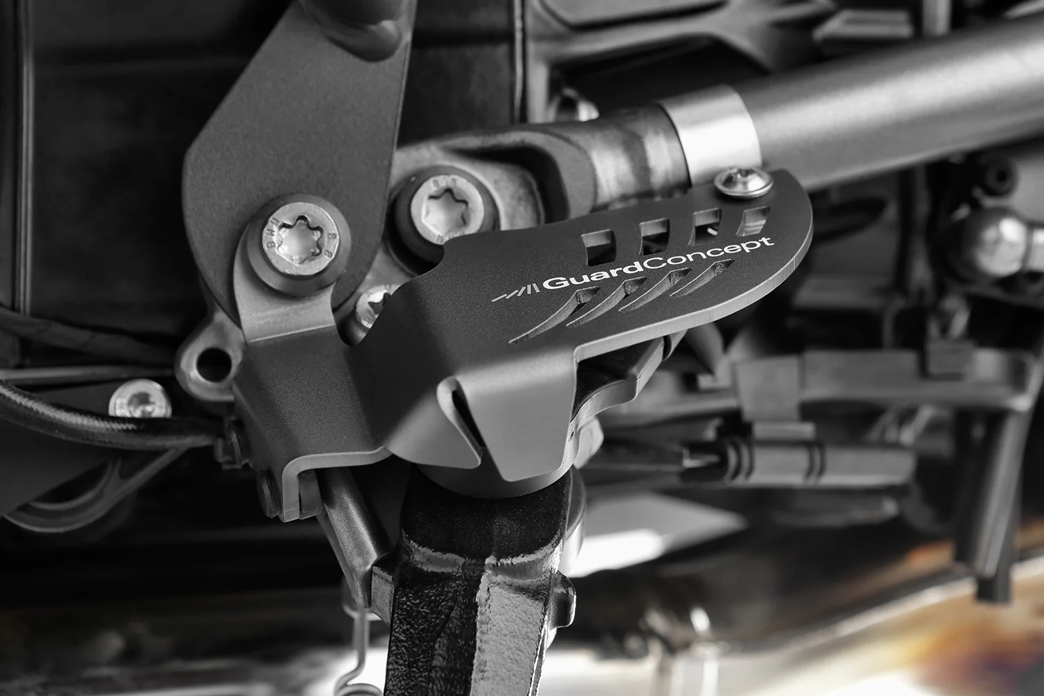 Wunderlich Protection For Side Stand Switch Switchguard | Black | BMW R 1250 GS