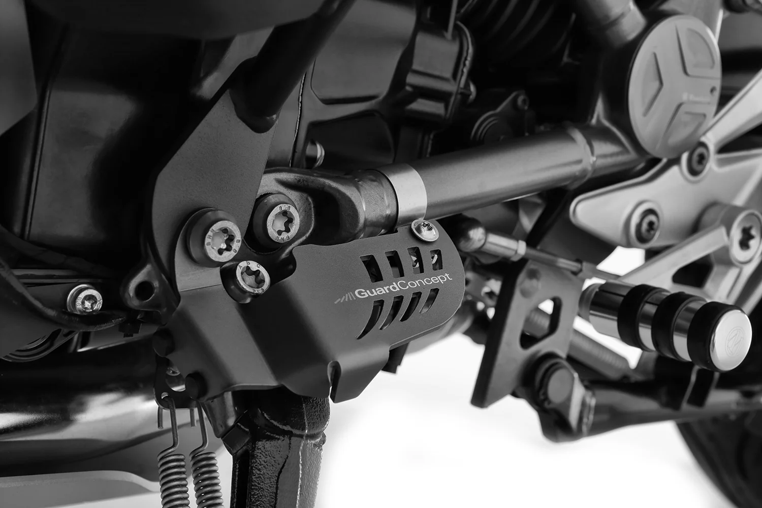 Wunderlich Protection For Side Stand Switch Switchguard | Black | BMW R 1250 GS - Image 3