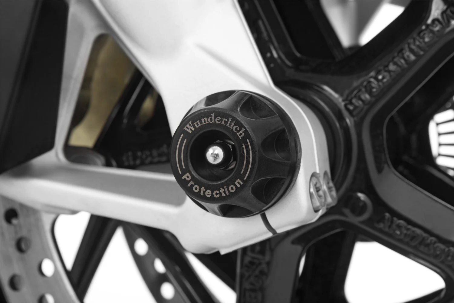 Wunderlich Protection Pad Wheel Doubleshock Front | Black | BMW R nineT - Image 5