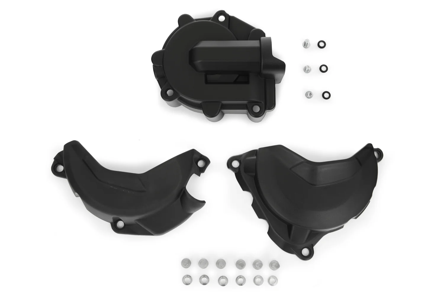 Wunderlich Protective Cover Set For Clutch, Alternator and Water Pump | Black - Image 5
