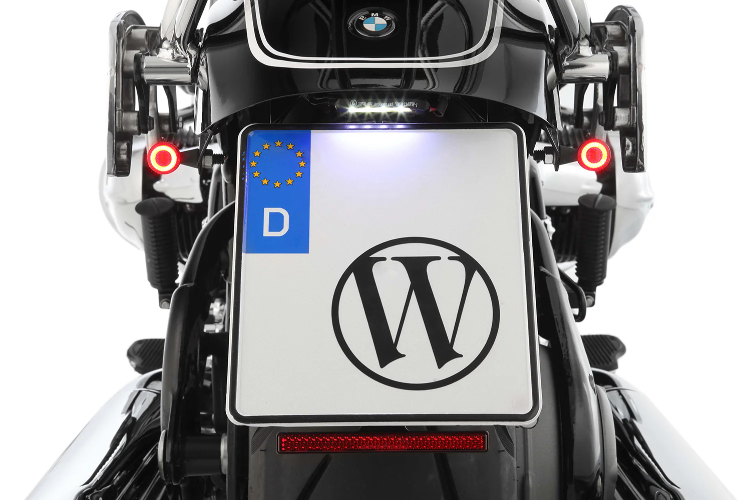 Wunderlich Pure Tail Conversion with Indicator Bracket M5 Screw Thread | Black - Image 6