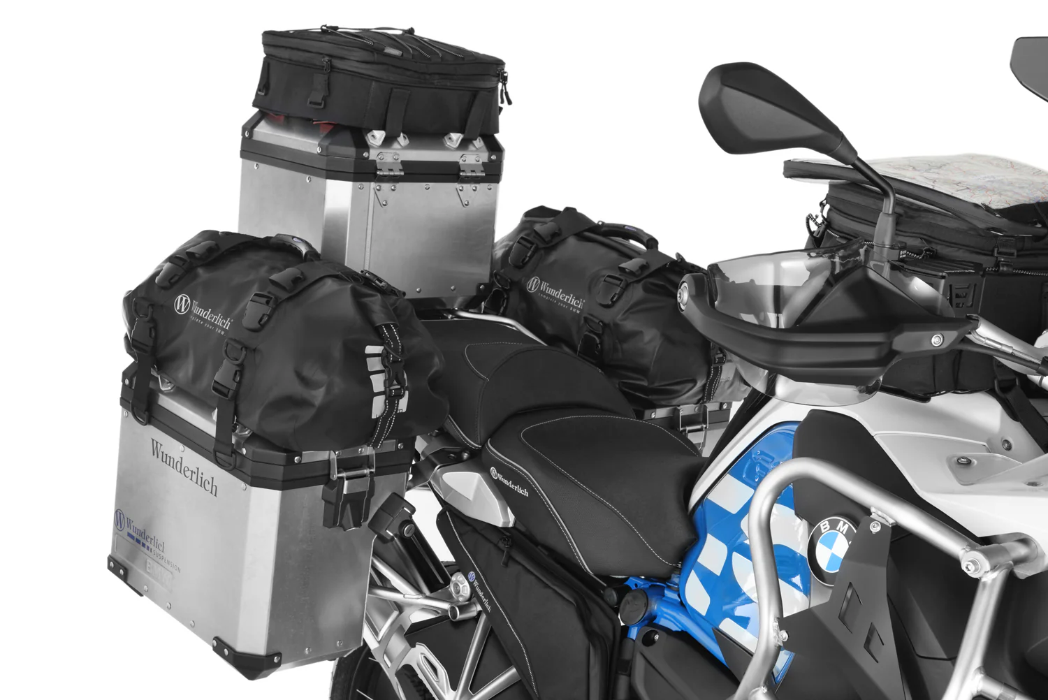Wunderlich Rack Pack Wp40 with Quicksnap Fastener Piece | Black | BMW R 1300 GS - Image 4