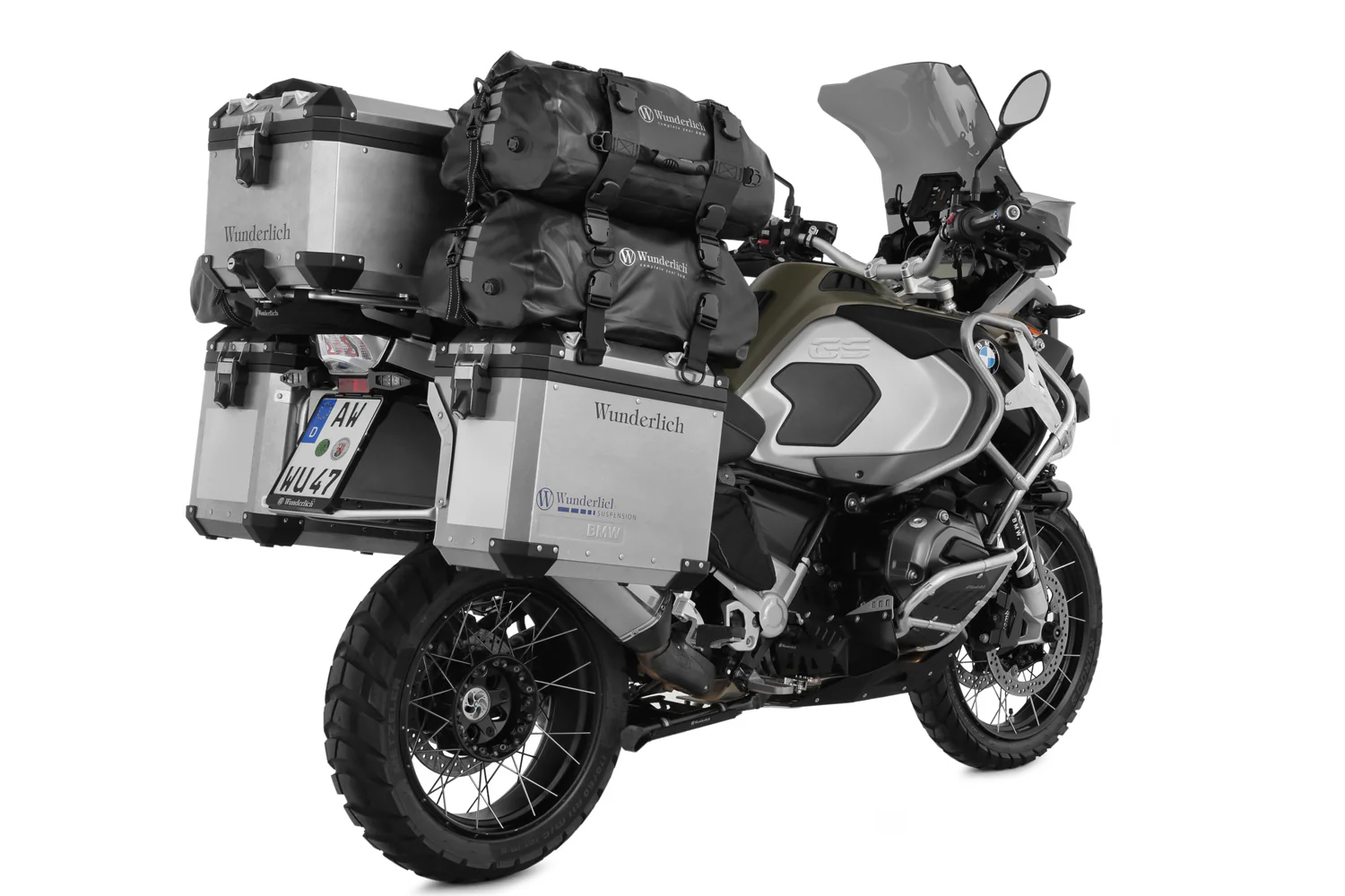 Wunderlich Rack Pack Wp40 with Quicksnap Fastener Set | Black | BMW R 1300 GS - Image 2