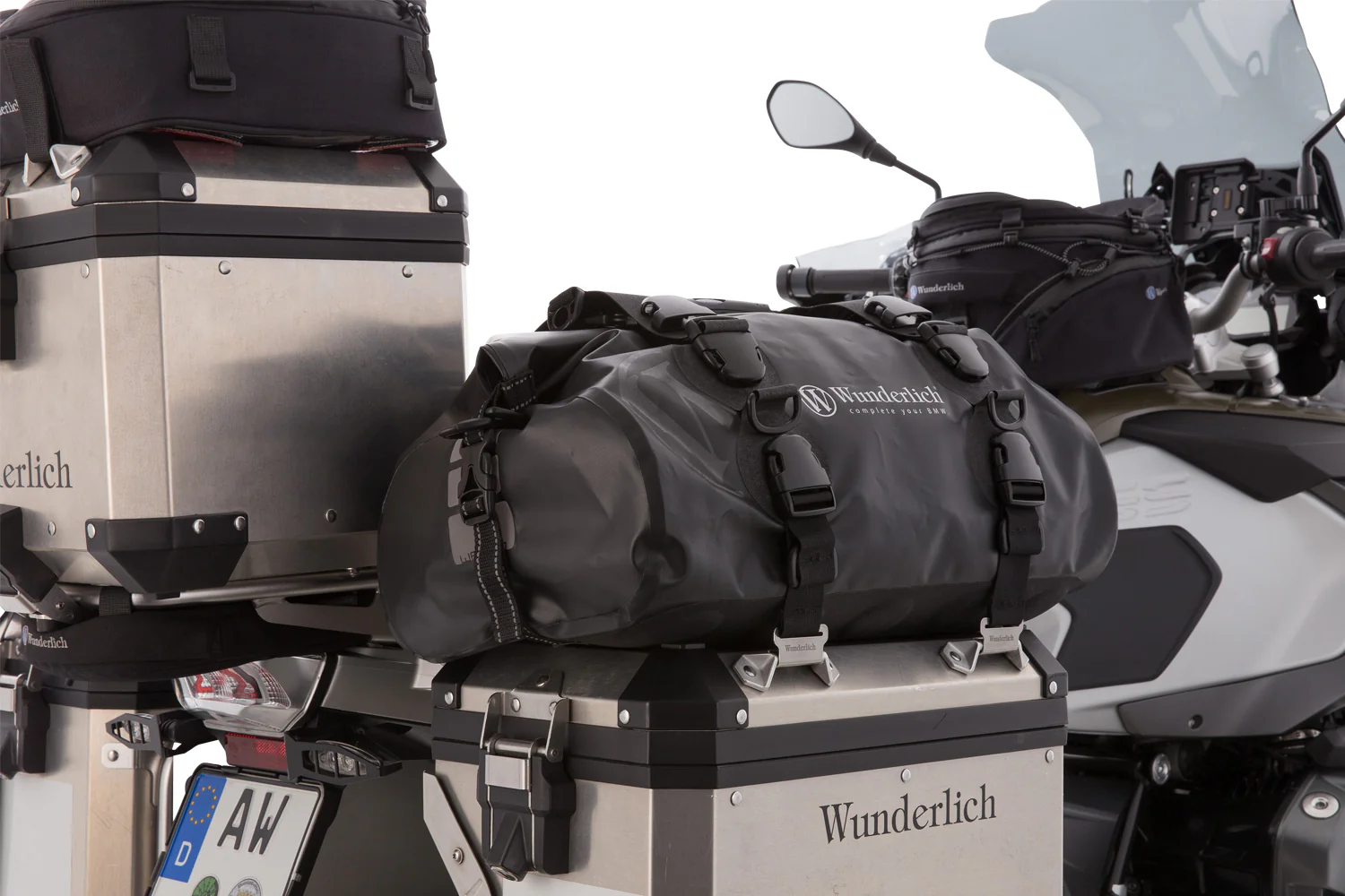 Wunderlich Rack Pack Wp40 with Quicksnap Fastener Set | Black | BMW R 1300 GS - Image 3