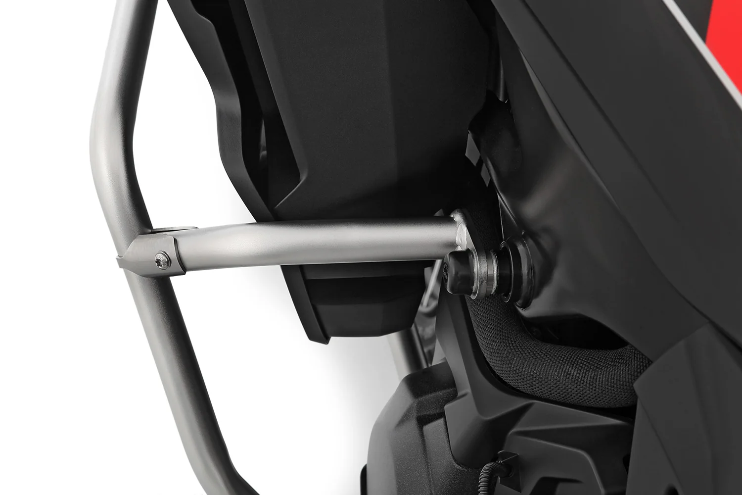 Wunderlich Reinforcement Bar for Original Engine Guard | Silver | BMW F 900 GS - Image 3