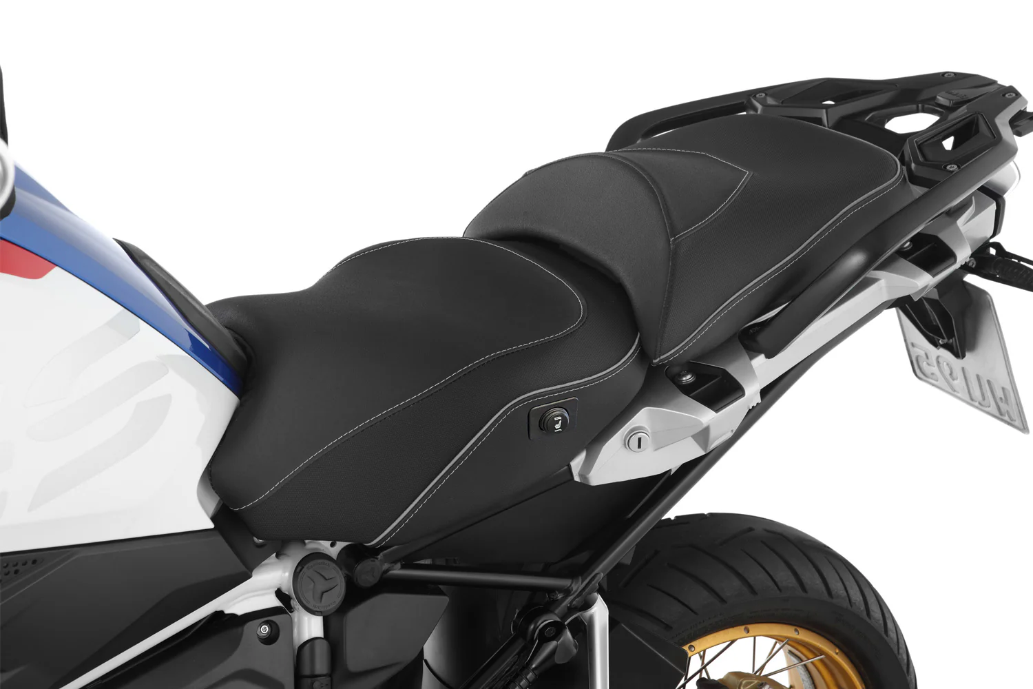 Wunderlich Rider Seat Aktivkomfort with Aftermarket Heating High | Black | BMW R 1250 GS Adventure
